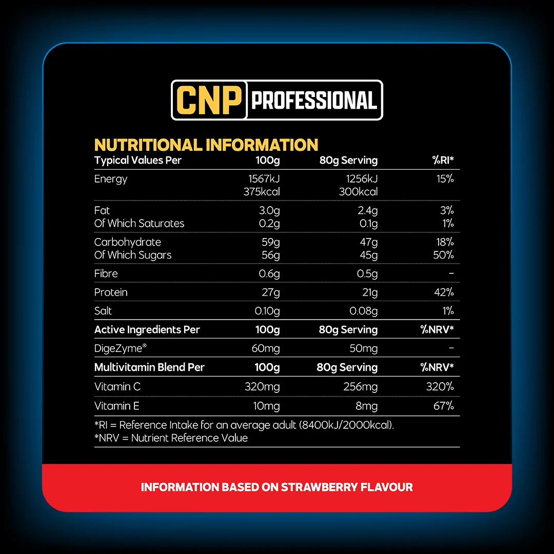 CNP Professional Pro Recover 5.04kg Strawberry
