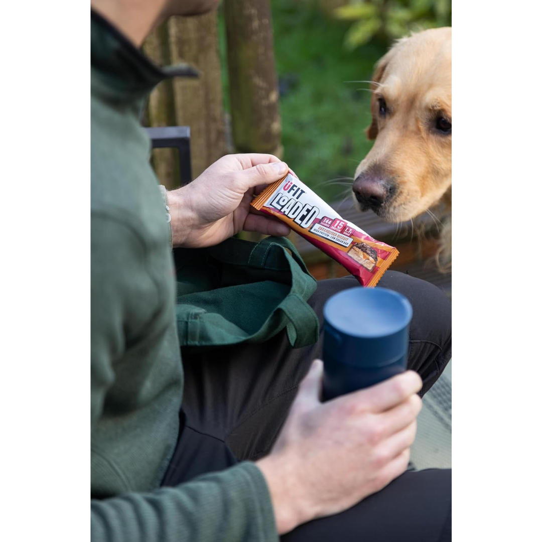 UFIT Loaded Protein Bar 16x45g Caramelised Biscuit