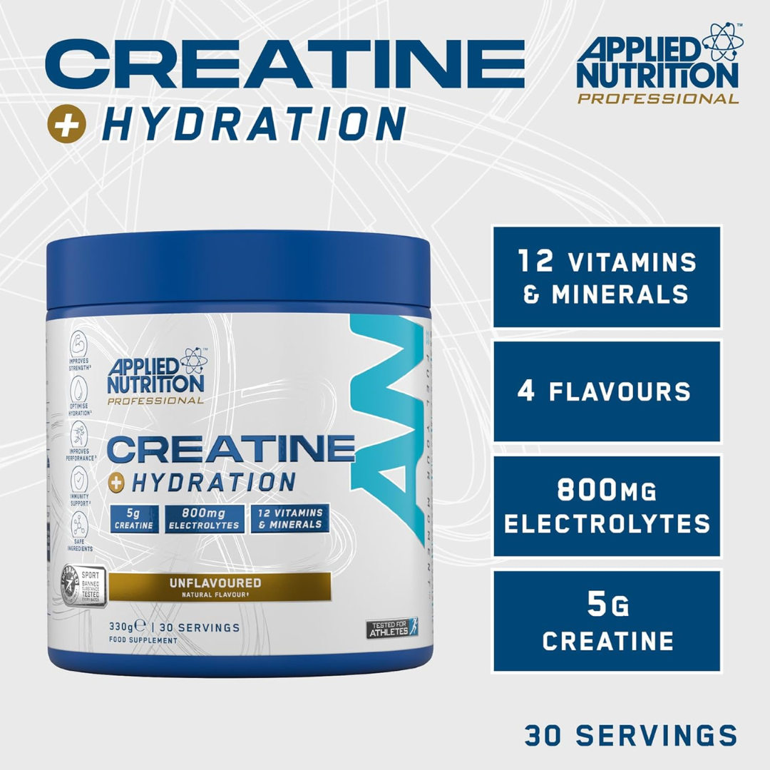 Applied Nutrition Creatine + Hydration 330g Unflavoured