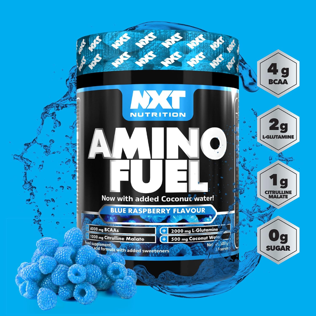 NXT Nutrition Amino Fuel 300g Blue Raspberry