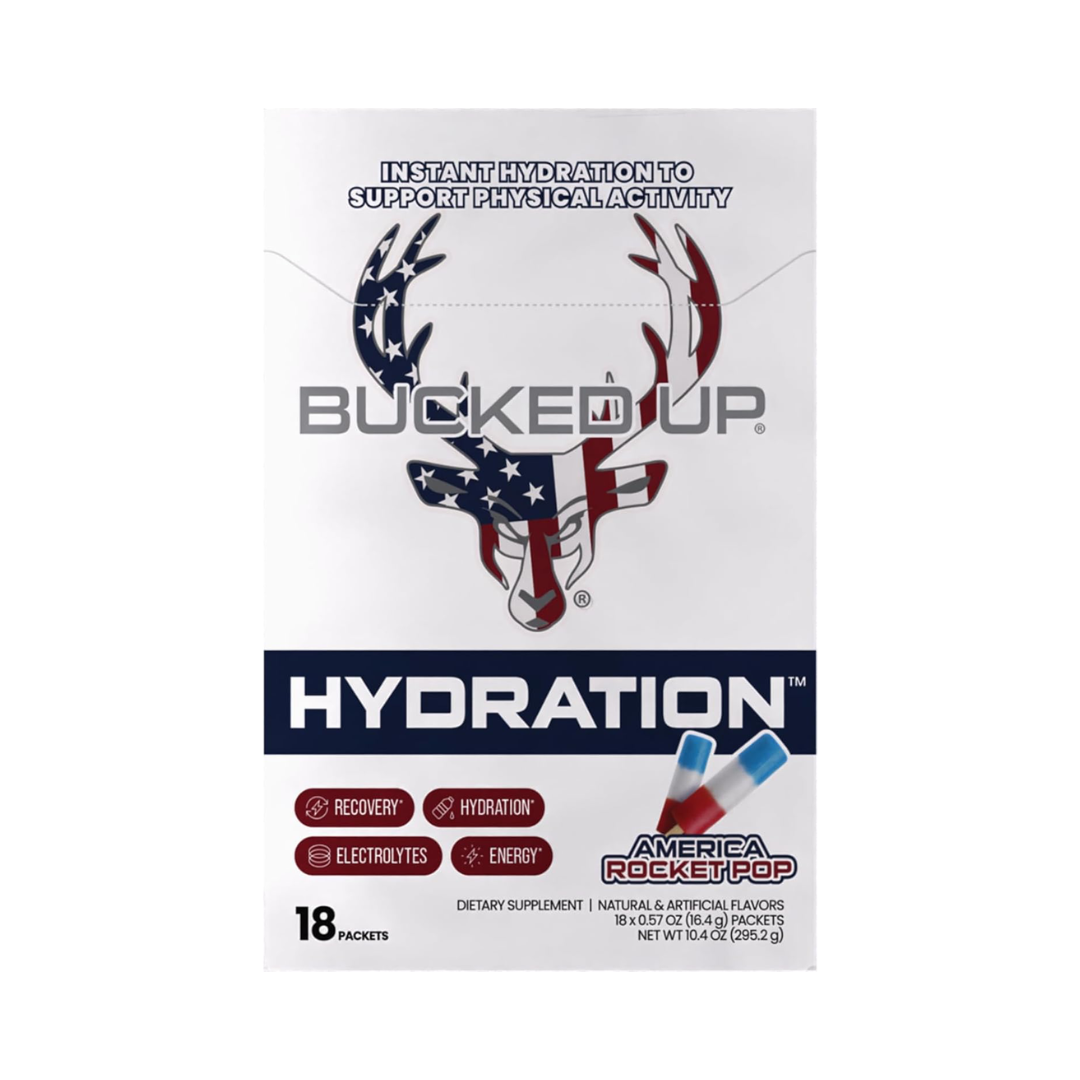 Bucked Up Hydration 18x16.4g Rocket Pop