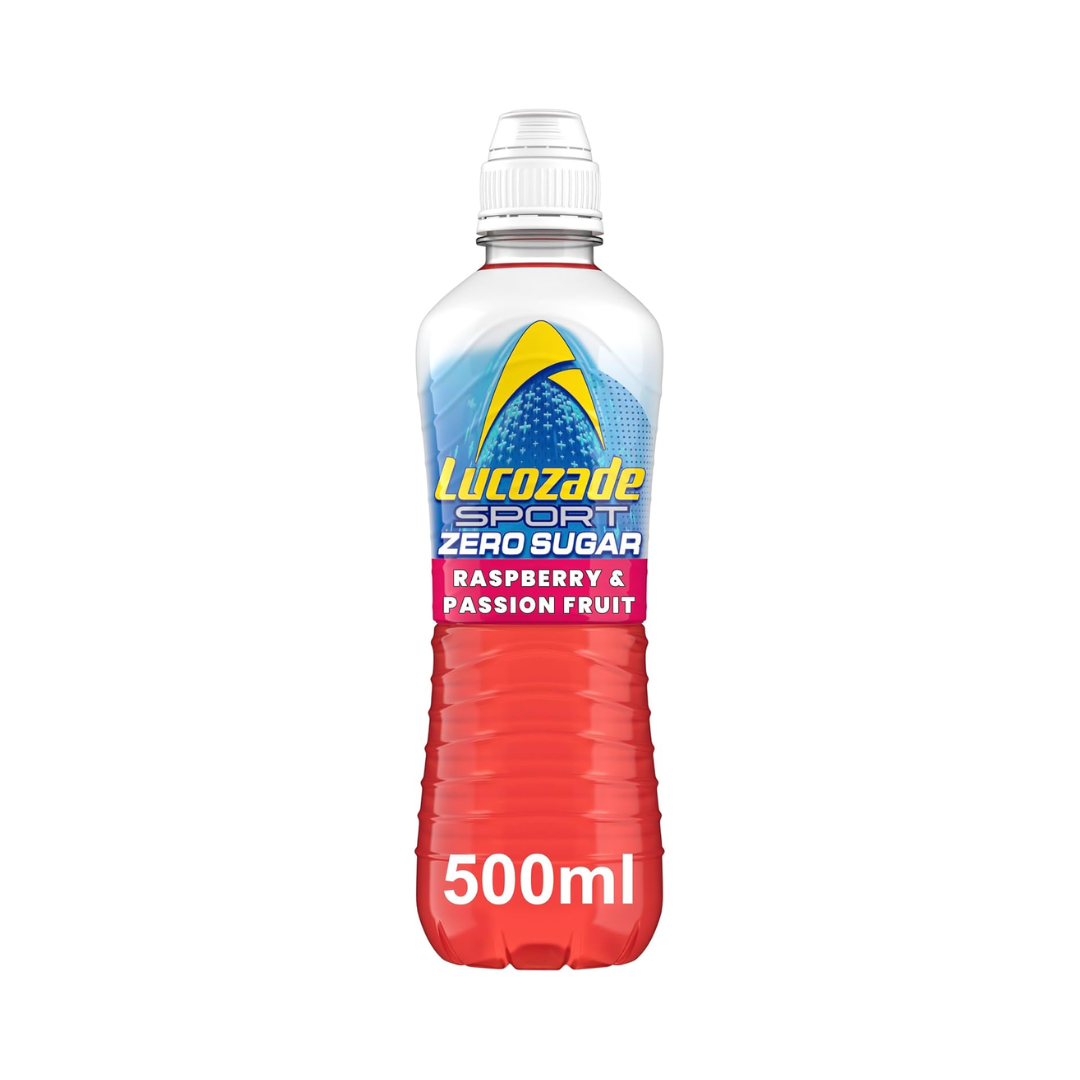 Lucozade Sport Zero 12x500ml Raspberry & Passionfruit