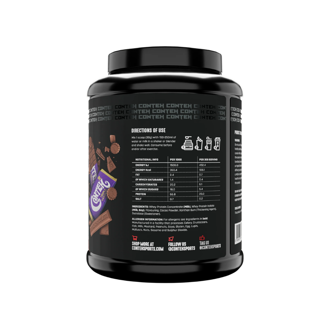 Conteh Sports Whey Elite 1980g Triple Chocolate