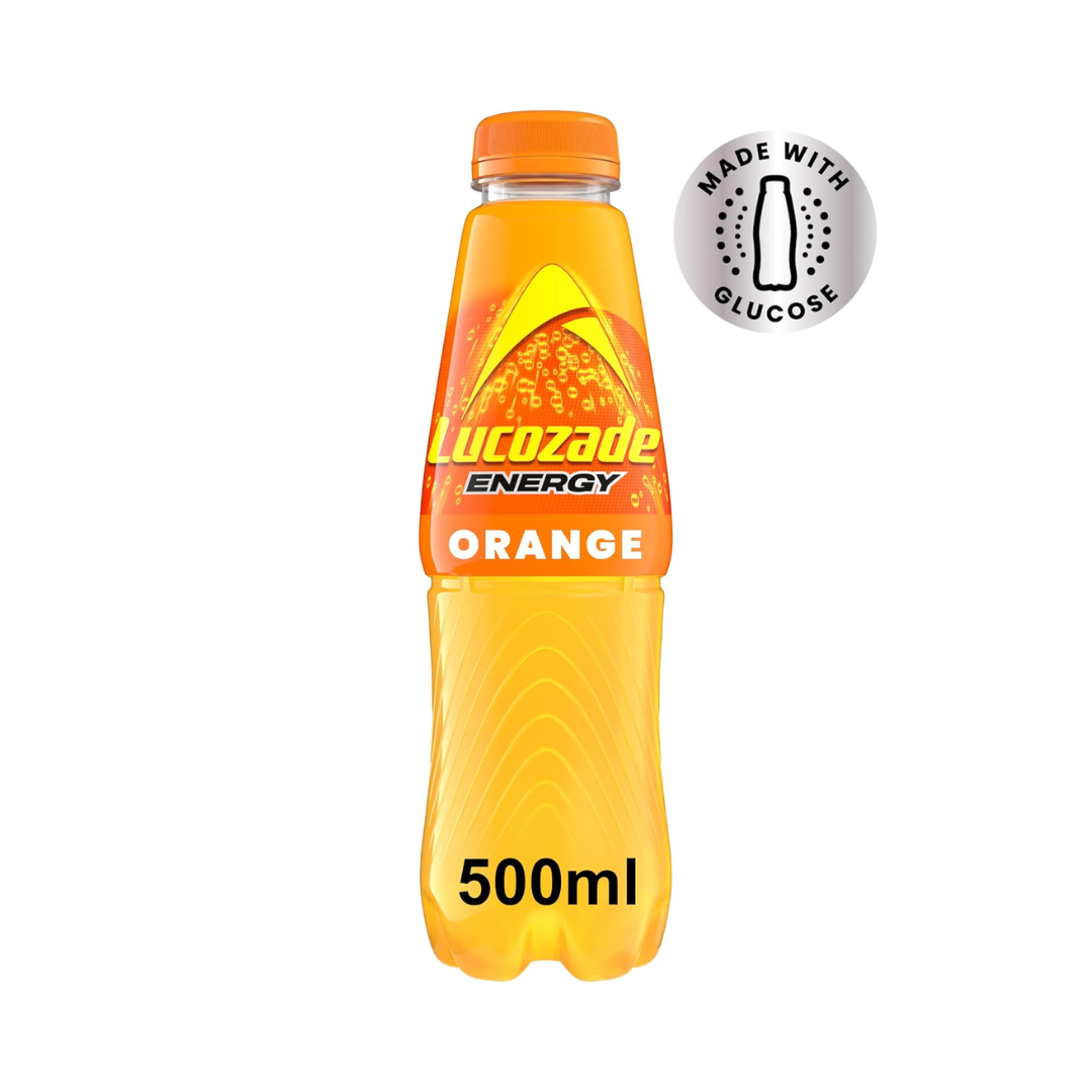 Lucozade Energy 12x500ml Orange