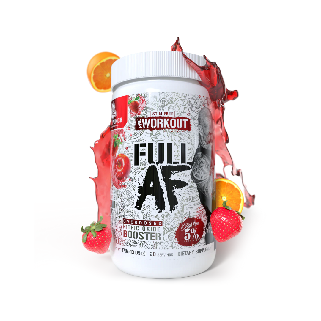 Rich Piana 5% Nutrition FULL AS F*CK Legendary Series 372g Fruit Punch