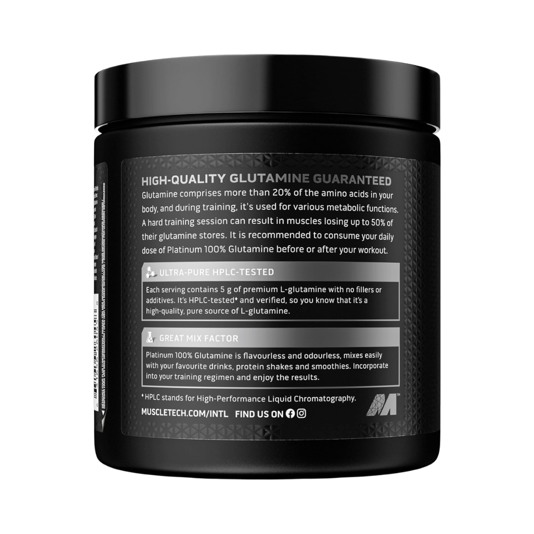 Muscletech Platinum 100% Glutamine 300g
