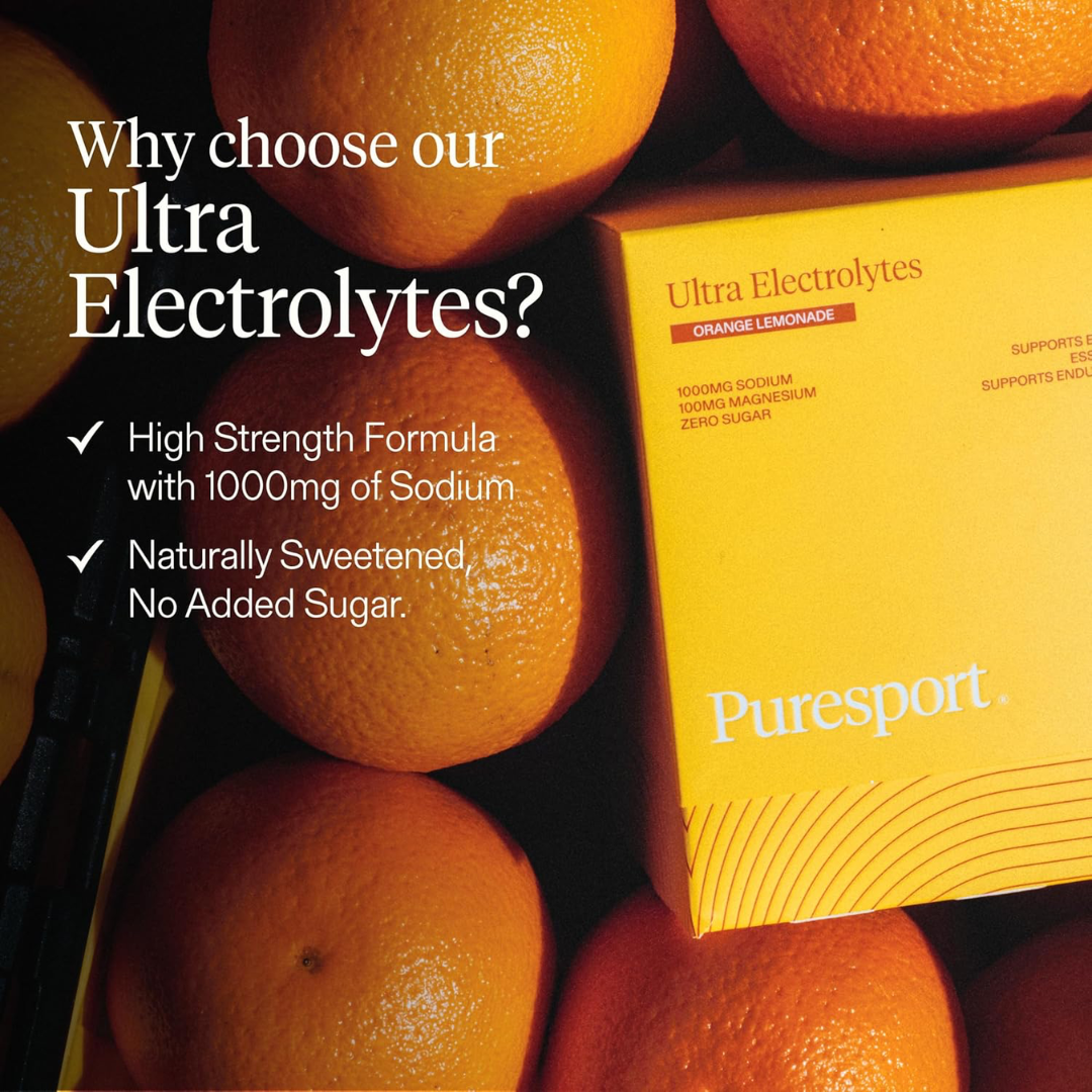 Puresport Electrolyte 30 Sachets Orange Lemonade