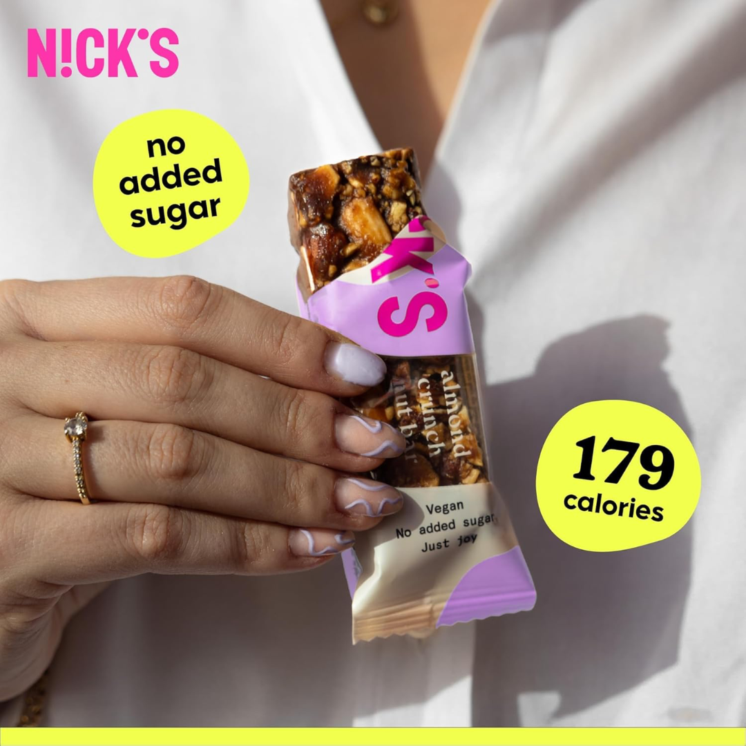 NICK'S Nut Bar 12x40g Almond Crunch