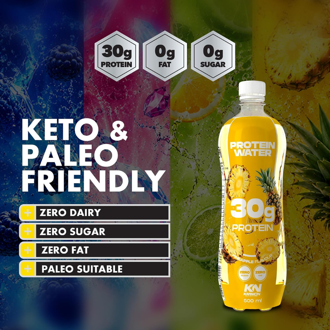 NXT Nutrition KN Protein Water 12x500ml Pineapple