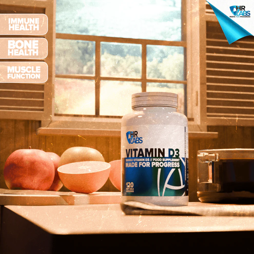 HR Labs Vitamin D3 120 Softgels