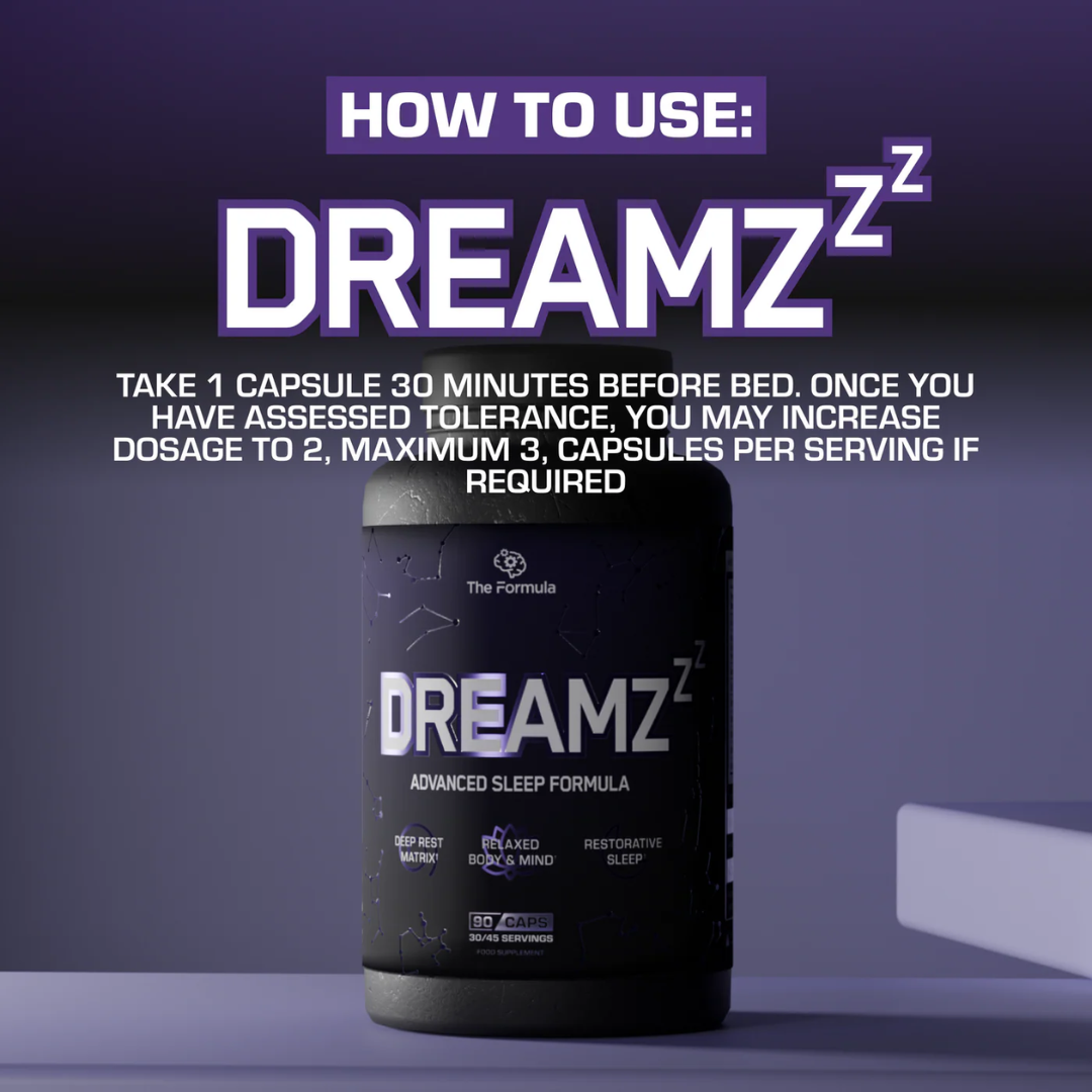 The Formula DREAMZ Sleep Aid 90 Veg Caps