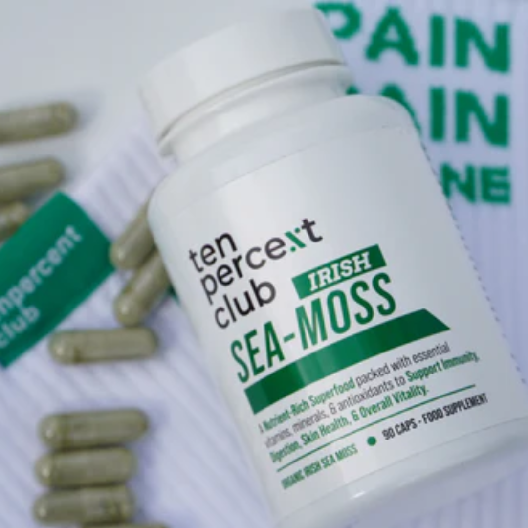 The Ten Percent Club Irish Sea Moss 90 Caps