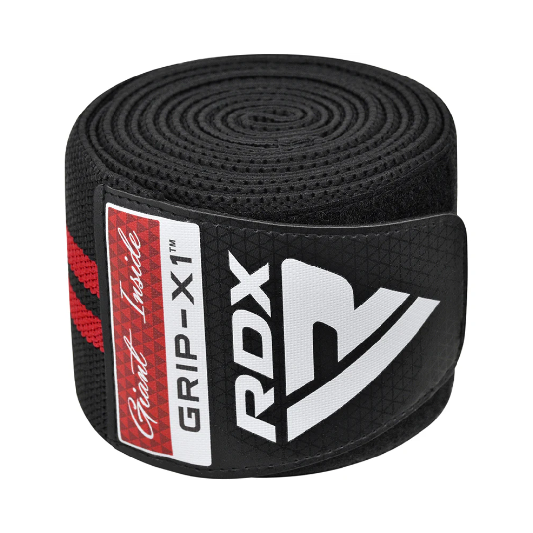 RDX Gym Knee Wrap Black/Red