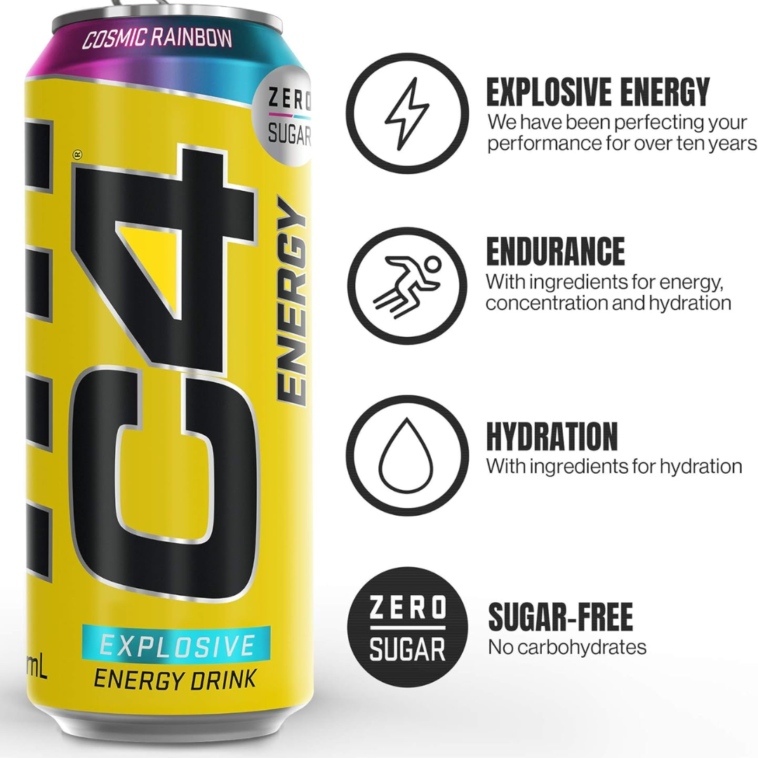 Cellucor C4 Performance Energy Carbonated RTD 12x500ml - Millions Apple