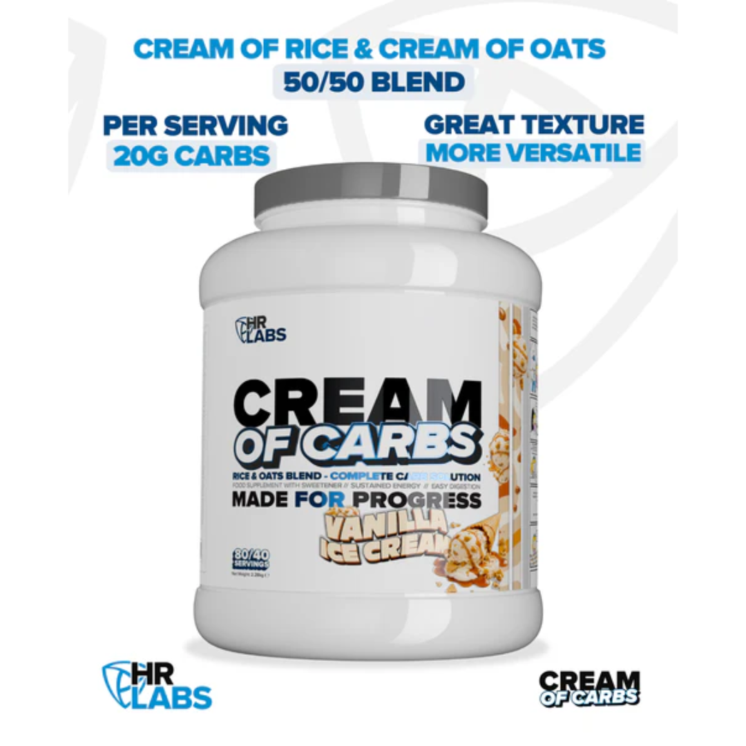 HR Labs Cream of Carbs 2.28kg Vanilla Ice Cream