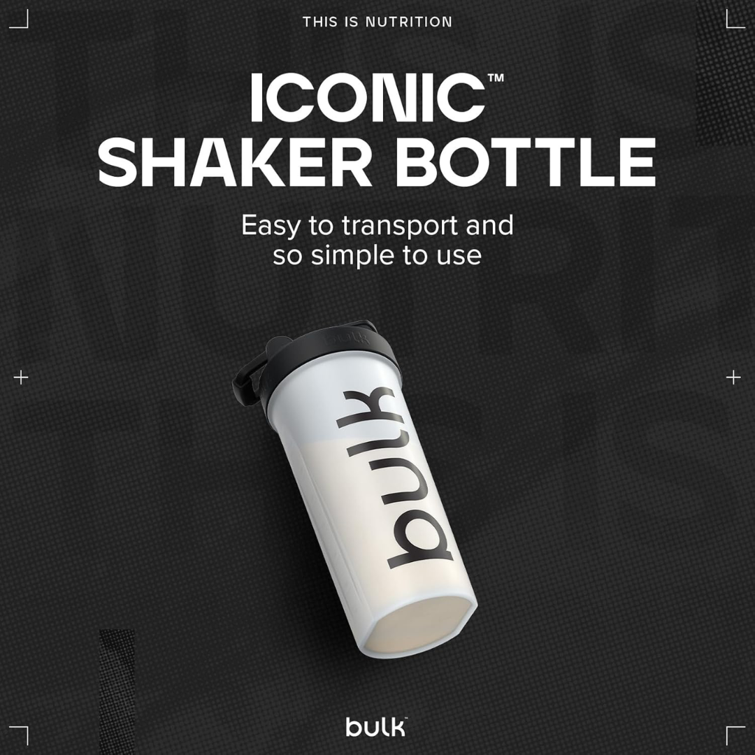 Bulk Iconic Shaker Bottle 750ml Ice White
