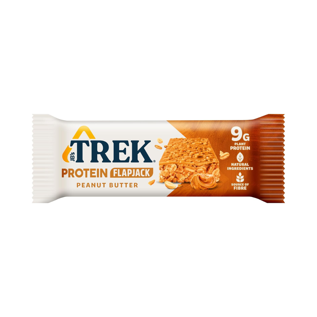 Trek Protein Flapjack 16x50g Peanut Butter