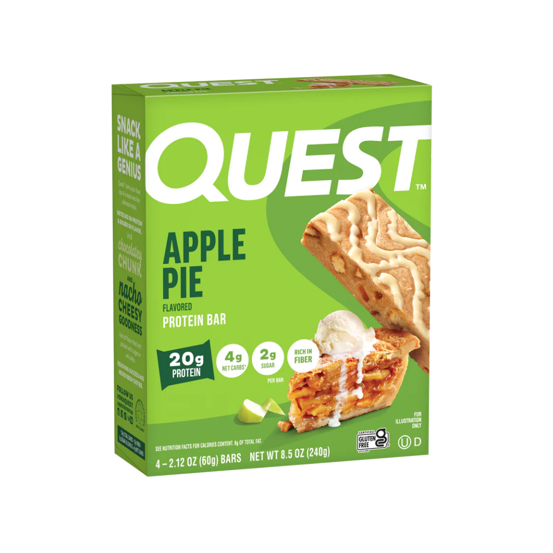 Quest Nutrition Protein Bar 12x60g Apple Pie