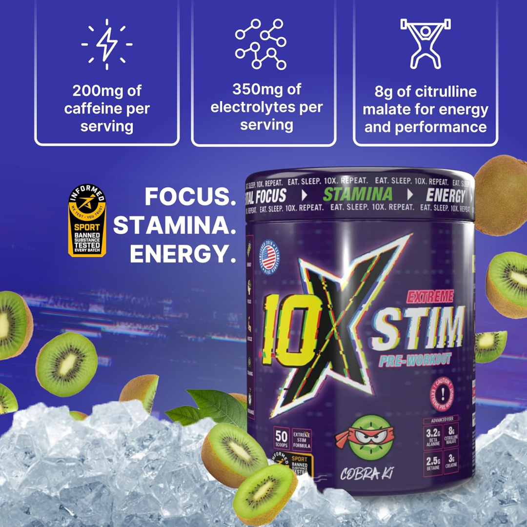 10X Athletic STIM 600g Cobra Ki