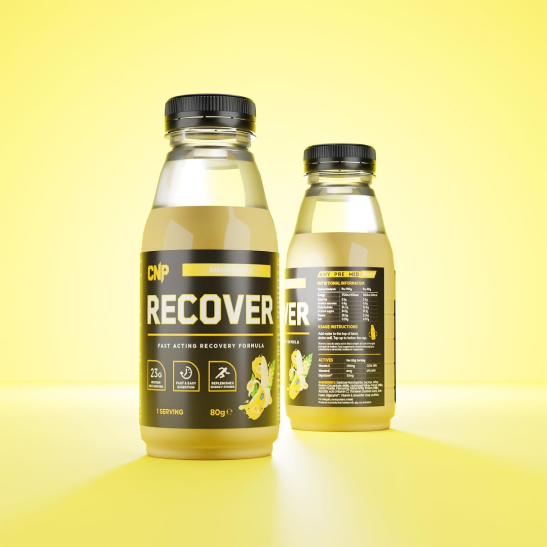 CNP Recover Shake and Take 24x80g Bottles Banana