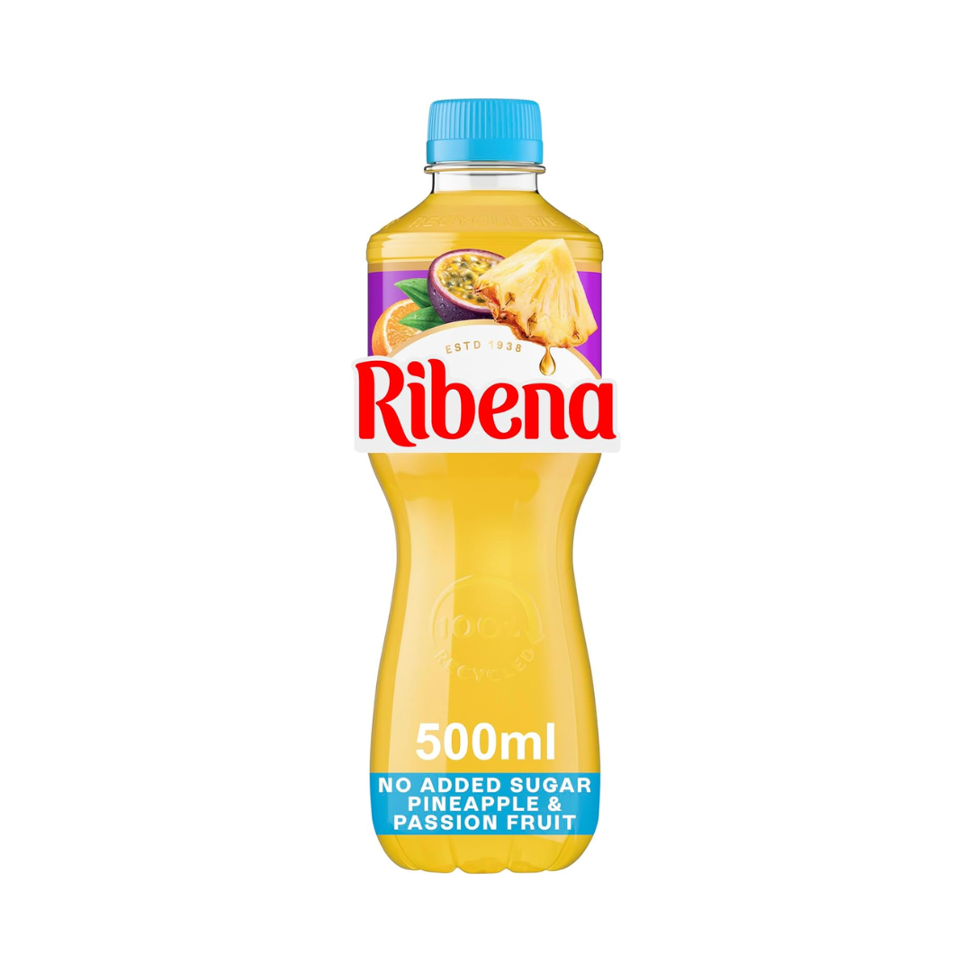 Ribena 12x500ml Pineapple & Passion Fruit