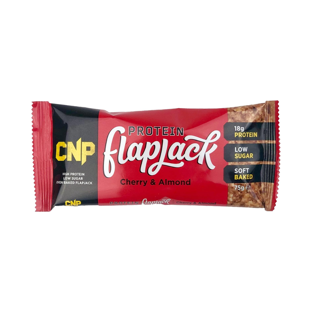 CNP Protein Flapjack 12x75g Cherry & Almond