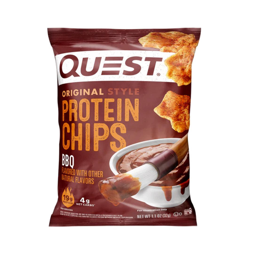 Quest Nutrition Protein Chips 8x32g BBQ