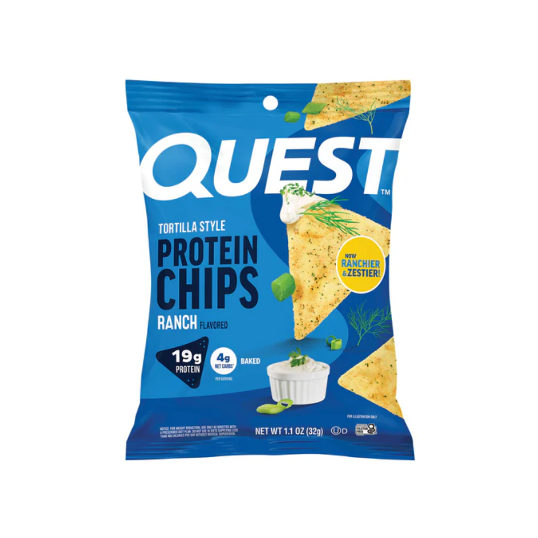 Quest Nutrition Protein Chips 8x32g Ranch