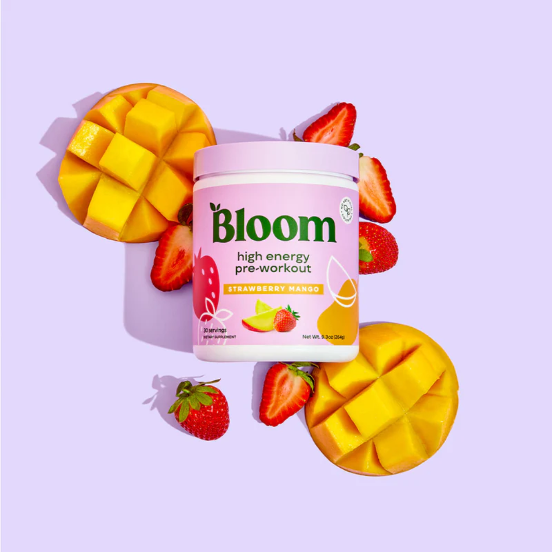 Bloom Pre-Workout 186g Strawberry Mango