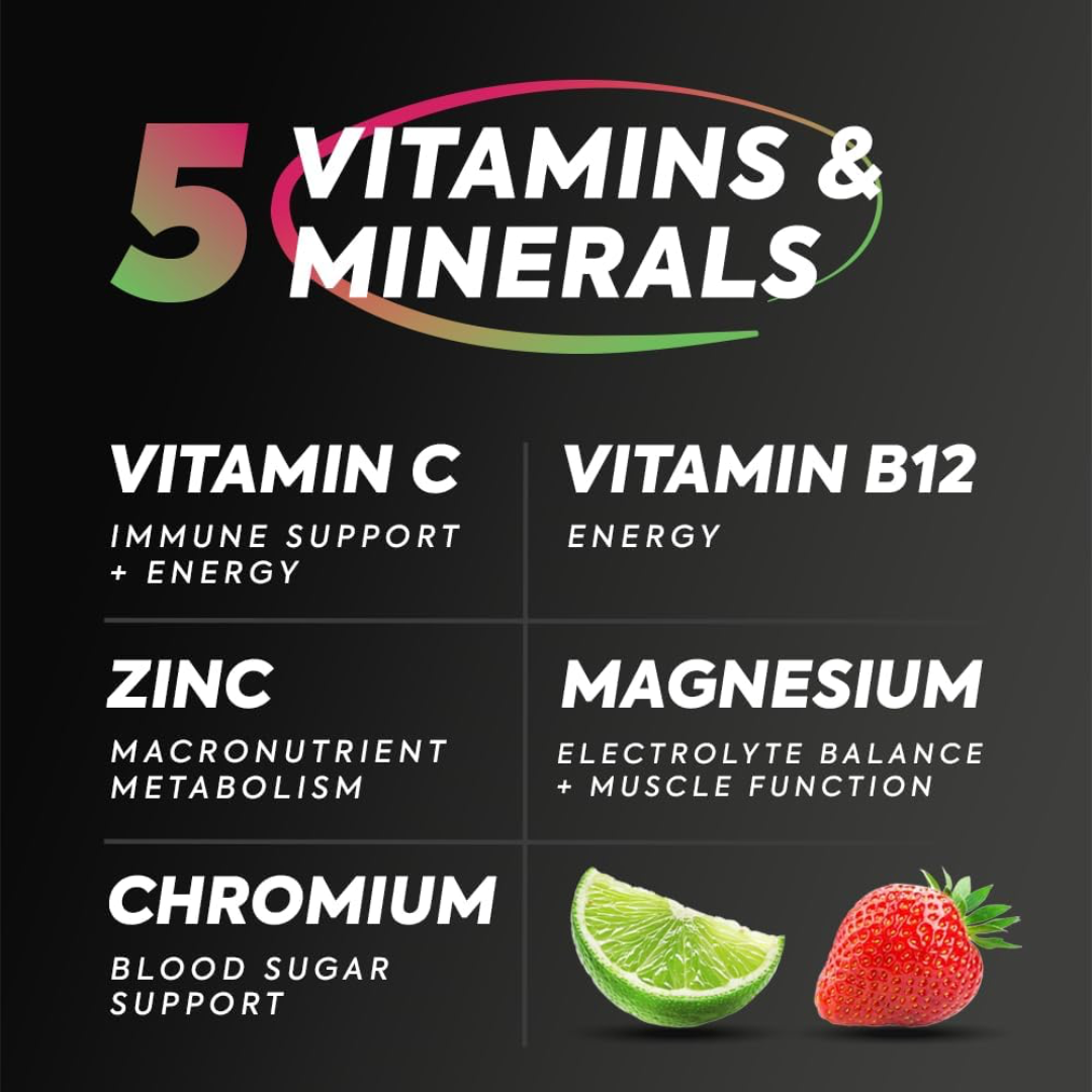 XO Fitness Hydration Sachet 28x6g Strawberry & Lime