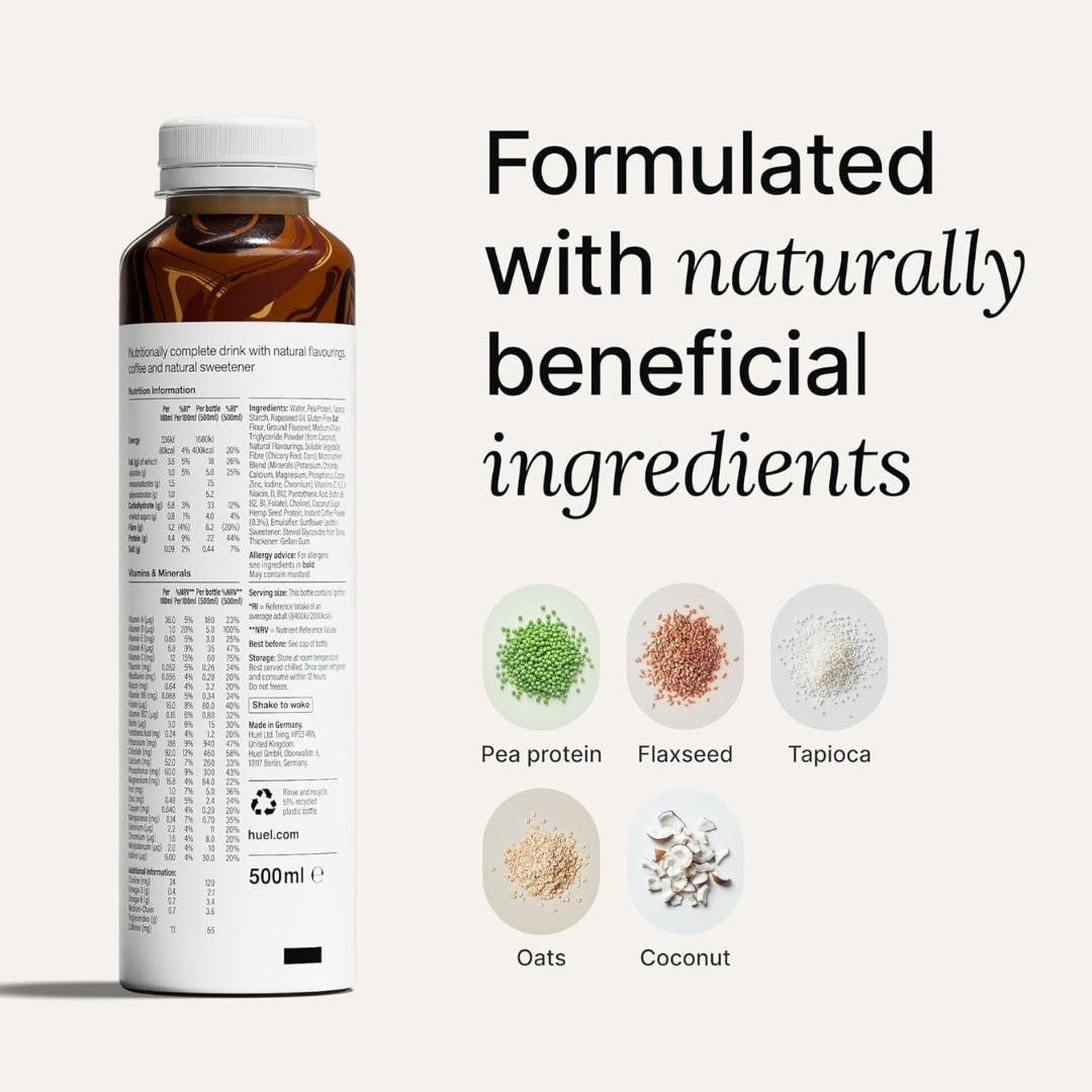 Huel Ready-to Drink 8x500ml - Iced Coffee