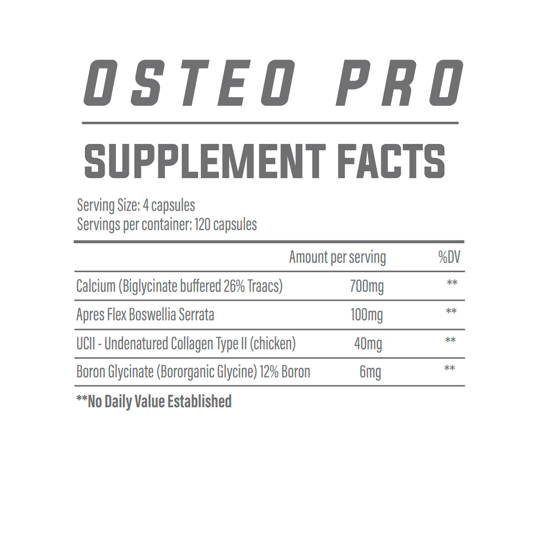 Trained By JP Osteopro 120 Caps