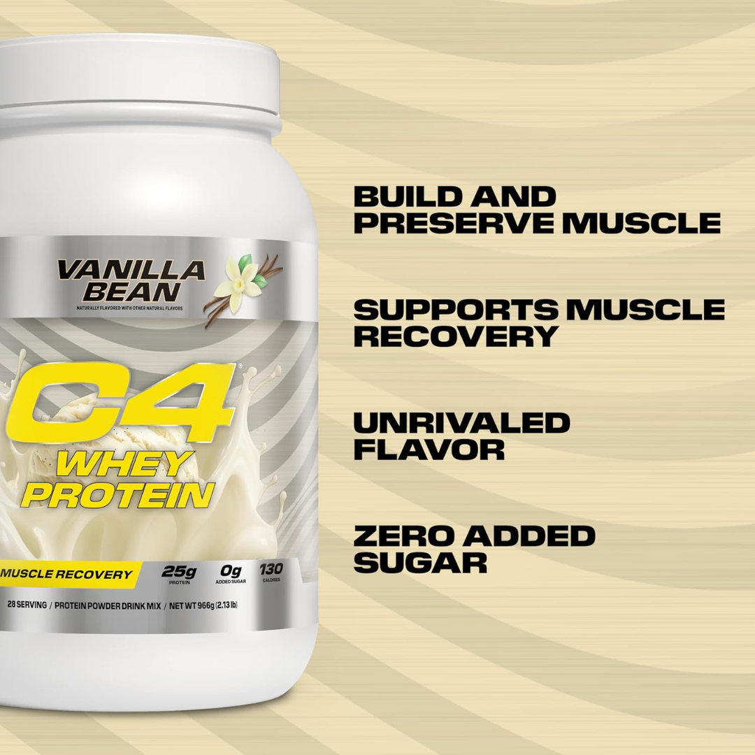 Cellucor C4 Whey Protein 22 Servings - Vanilla Bean