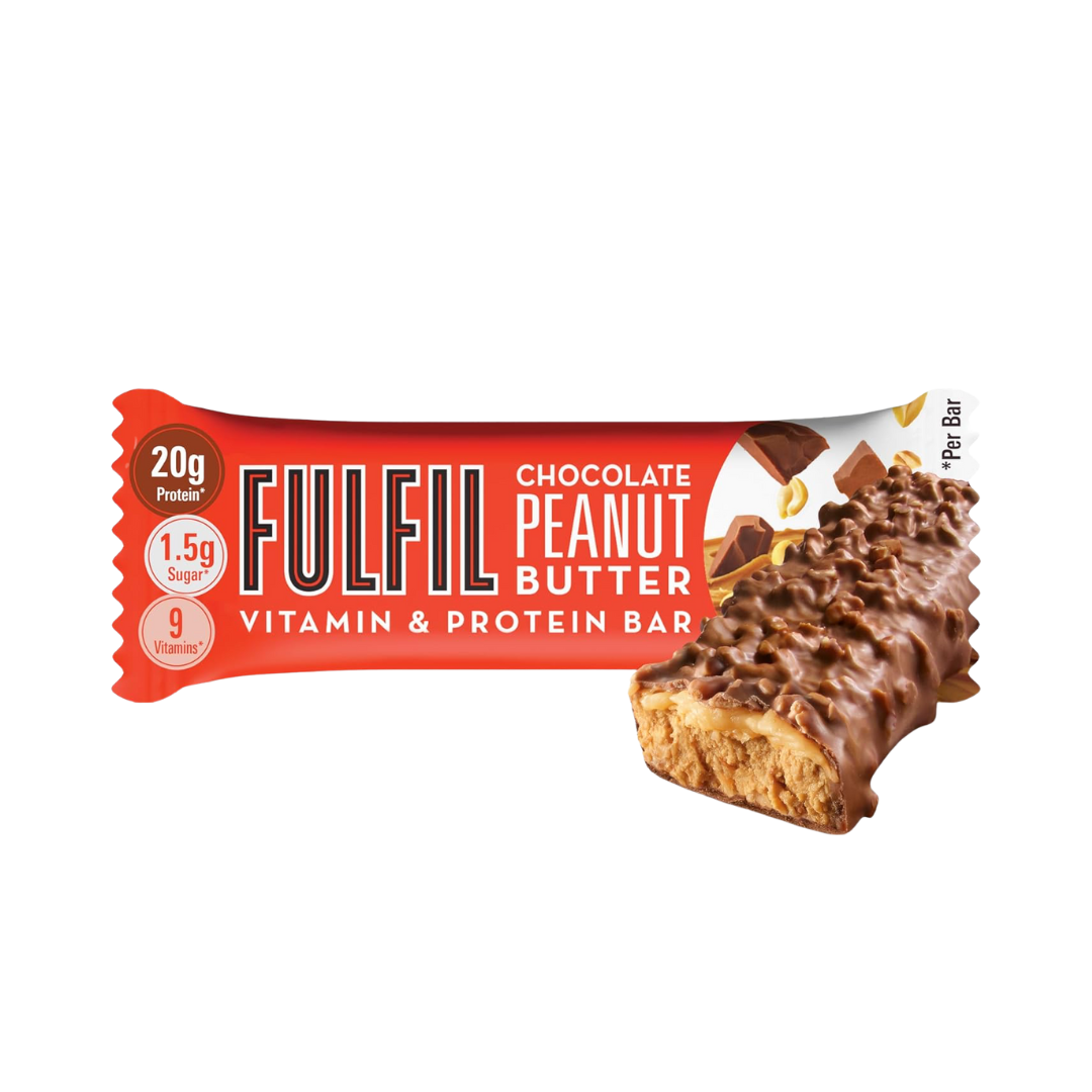 Fulfil Nutrition Vitamin & Protein Bar 15x55g Chocolate Peanut Butter