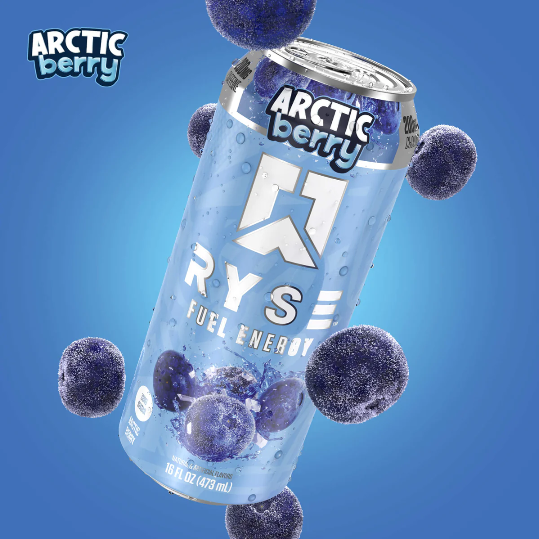 RYSE Fuel Energy 12x473ml Arctic Berry