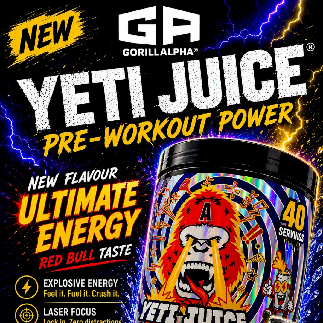 Gorillalpha Yeti Juice 480g Ultimate Energy