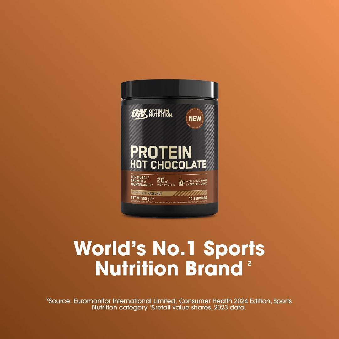 Optimum Nutrition Protein Hot Chocolate 350g Chocolate Hazelnut
