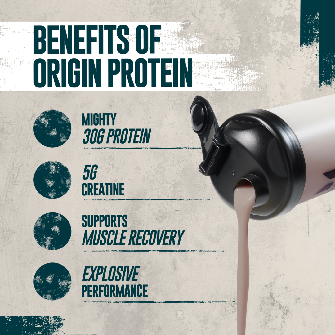 MyProtein Origin Protein (with Creatine) 1.13kg Cinnamon Swirl