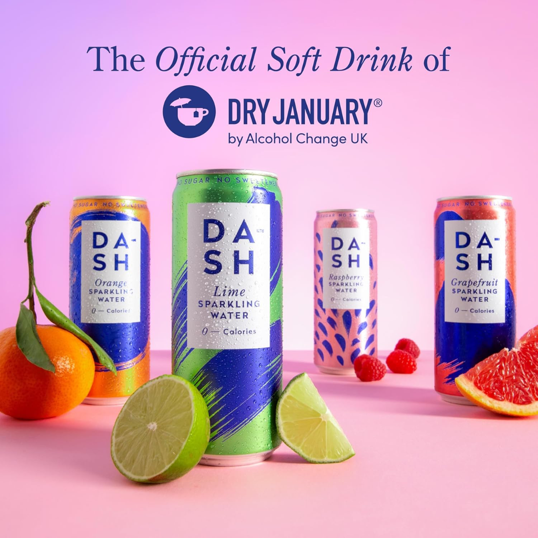DASH Water 12x330ml Lime