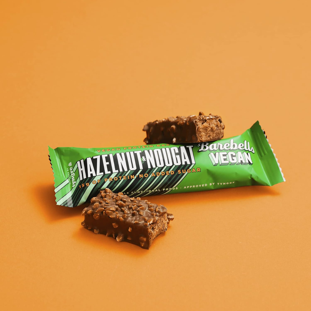Barebells Vegan Protein Bar 12x55g Hazelnut Nougat