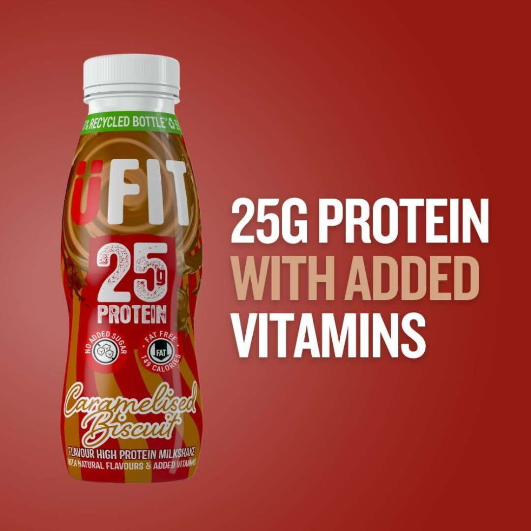UFIT Protein RTD 10x330ml Salted Caramel