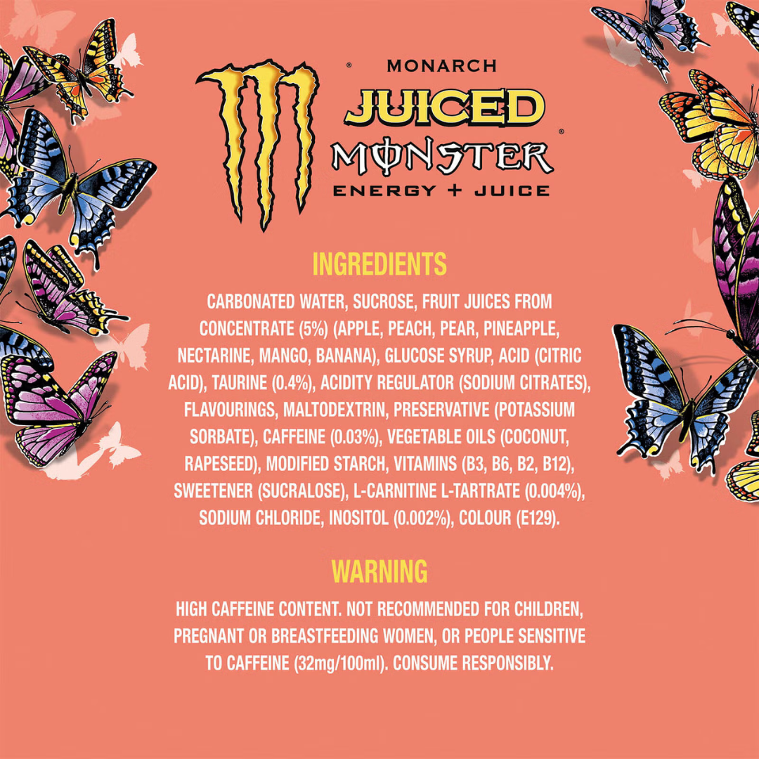 Monster Energy Monster Juiced 12x500ml Monarch