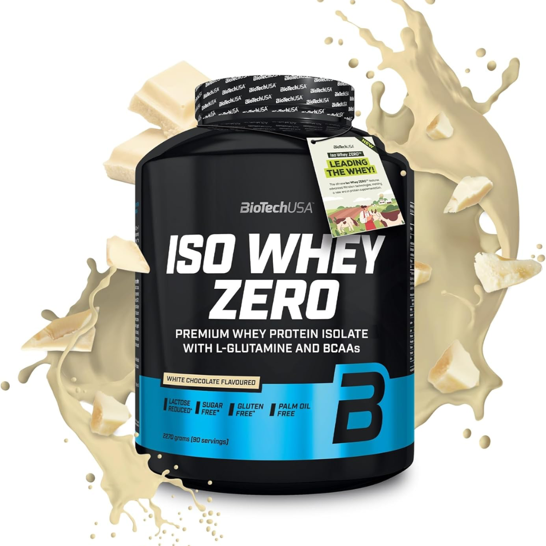 Biotech USA Iso Whey Zero Lactose Free 2270g White Choc