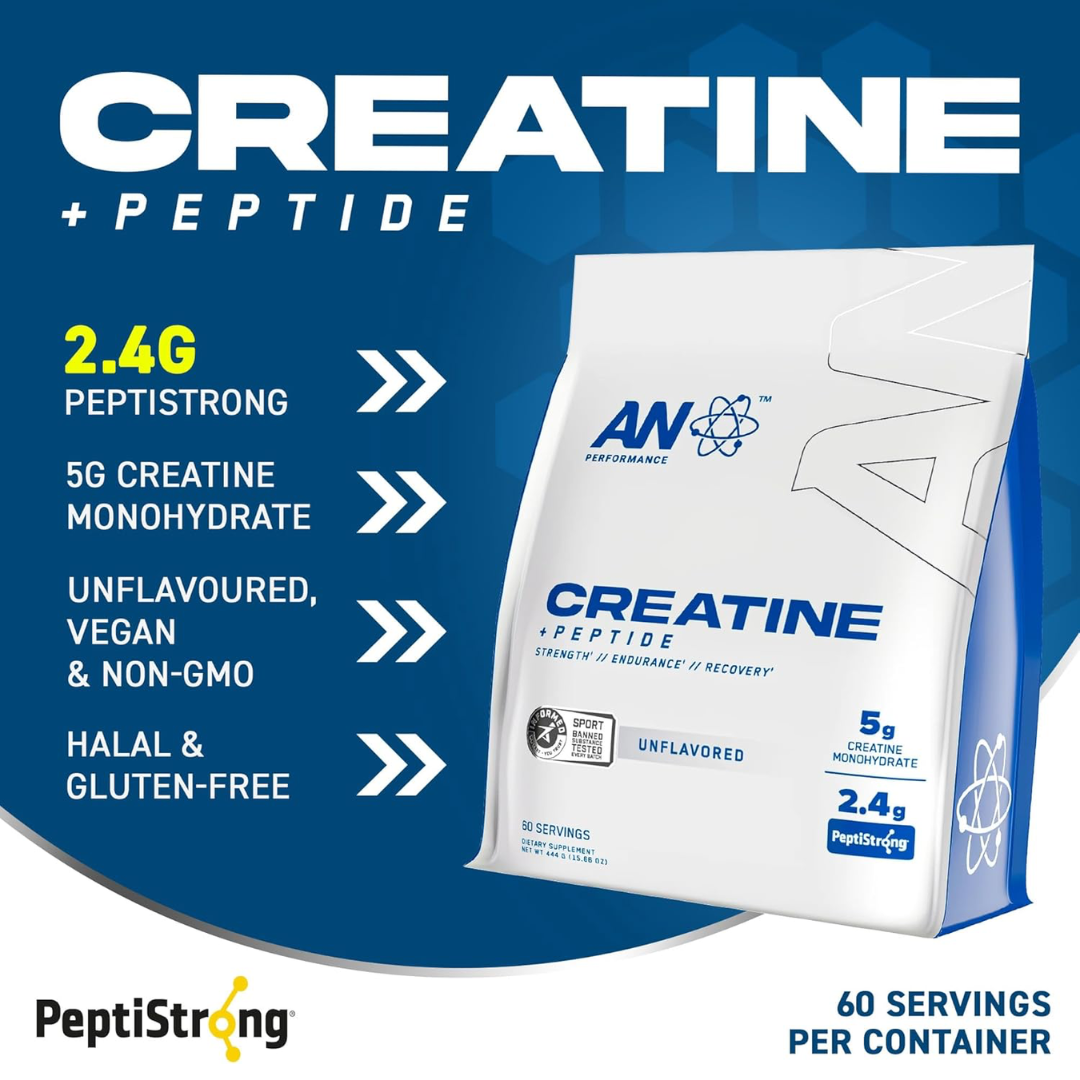 Applied Nutrition Creatine + Peptide 444g Unflavoured