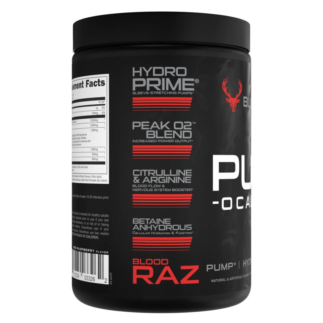 Bucked Up Pump Ocalypse 375g Blood Raz