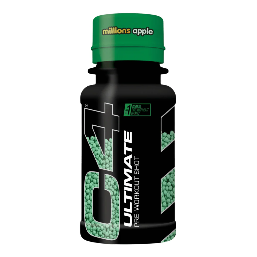 Cellucor C4 Ultimate Shot Apple Millions 12x60