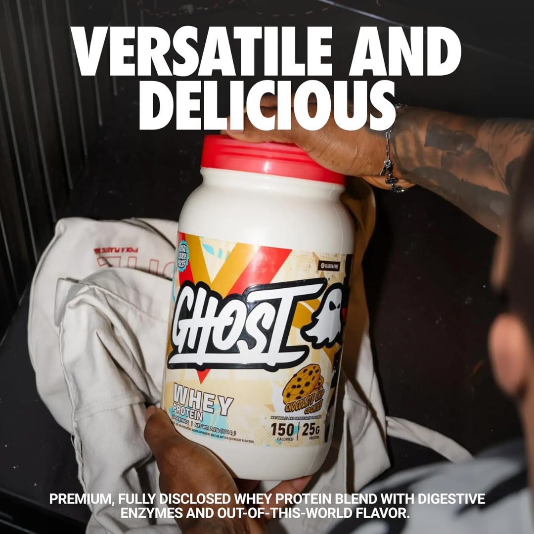 Ghost Whey 1kg Chocolate Chip Cookie GF