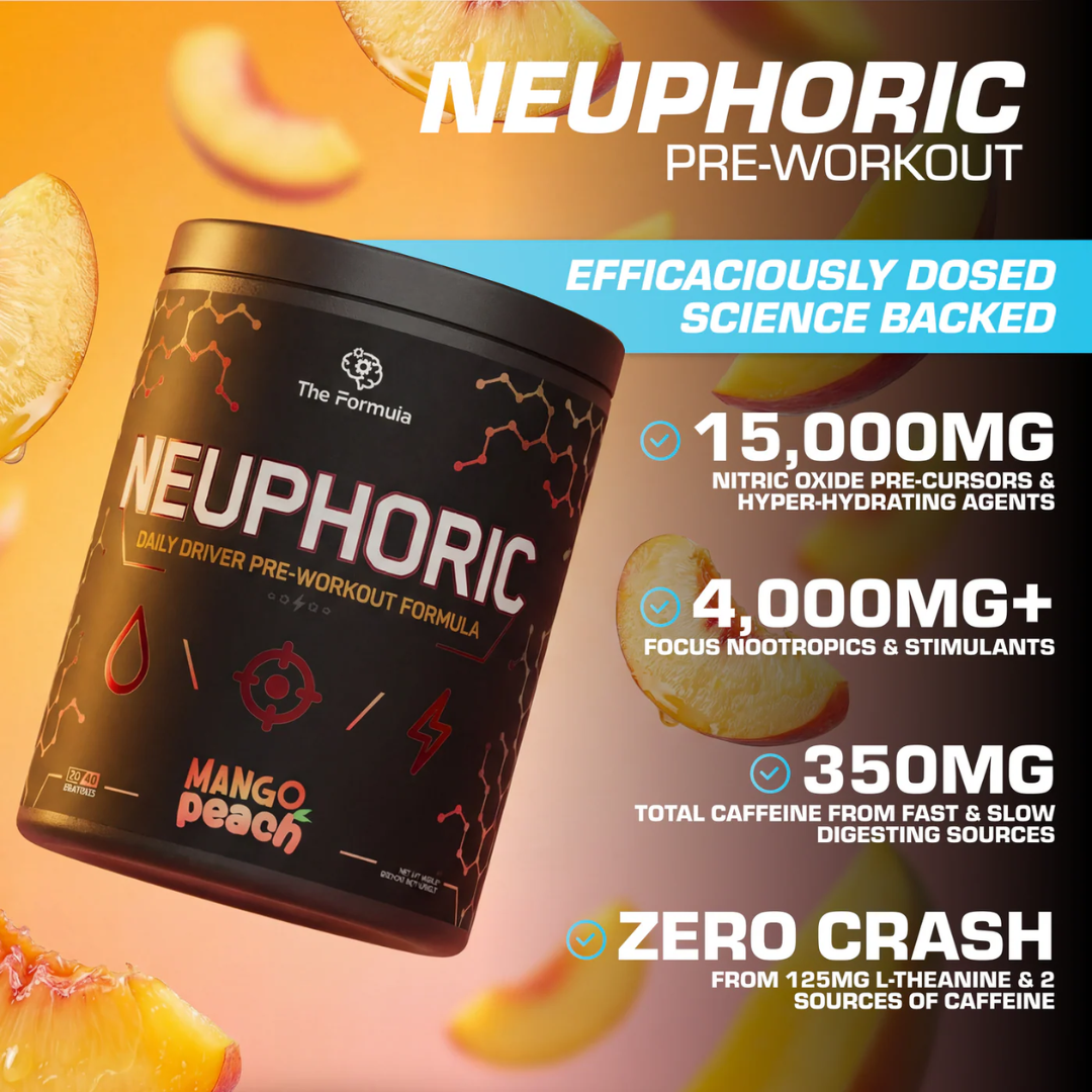 The Formula NEUPHORIC Pre Workout 480g Juicy Melon