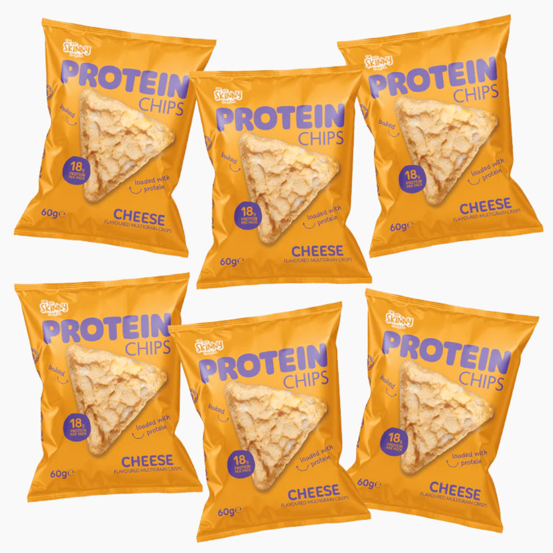 The Skinny Food Co High Protein Chips 6x60g Cheese