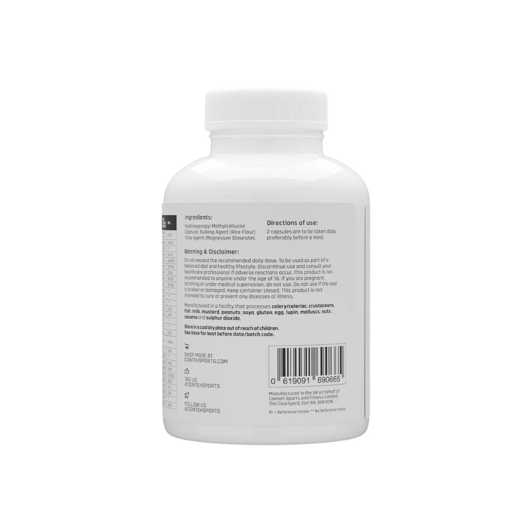 Conteh Sports Multi-Vitamin and Mineral Complete 180 Caps